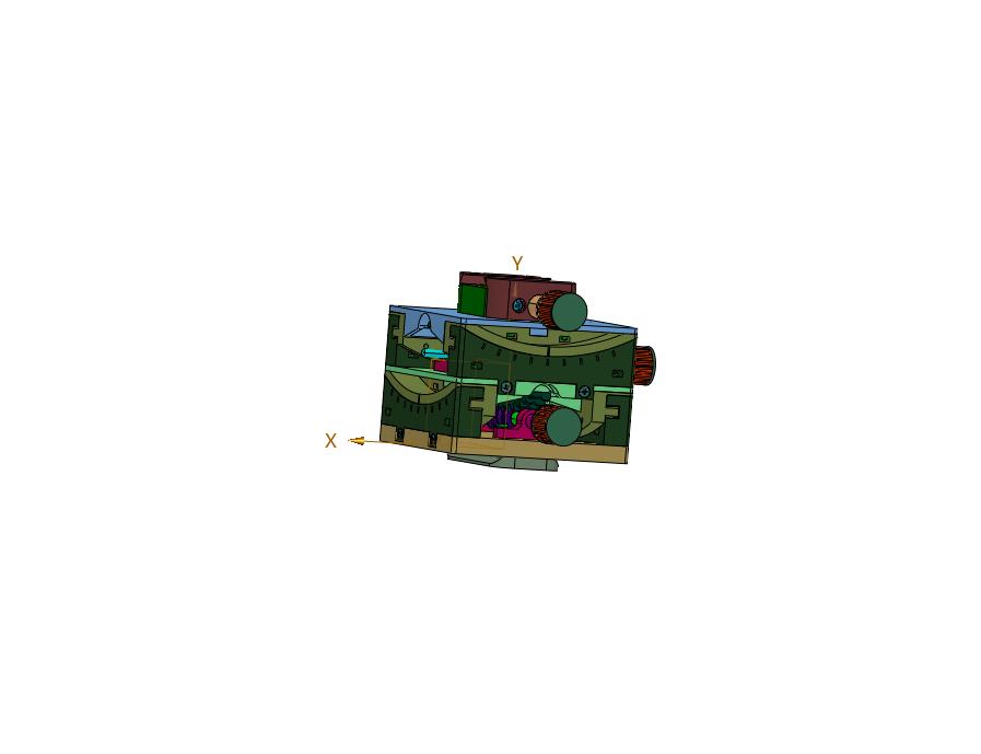 手拧涡轮双向旋转台