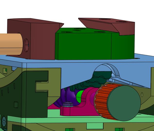 手拧涡轮双向旋转台