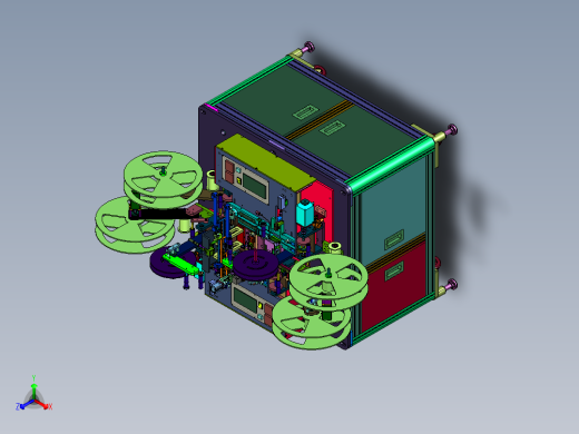 平面端子高速编带机