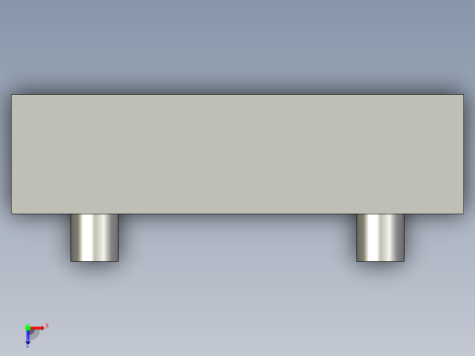 型材-BR 5MM SPACER FOR VARIOFIX BLOCK KJN094105俯视缩略图