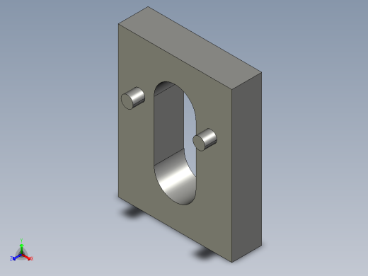 型材-BR 5MM SPACER FOR VARIOFIX BLOCK KJN094105正等轴测缩略图