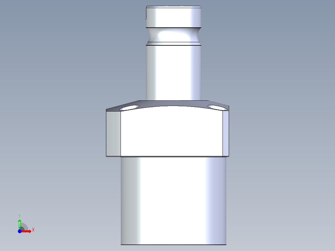 KOSMEKLHA1050-SR-F多系列多零件图纸模型前视图
