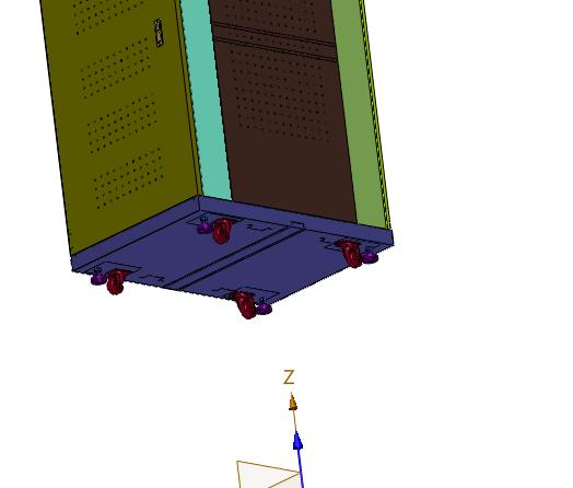 弱电交换机网络监控机柜