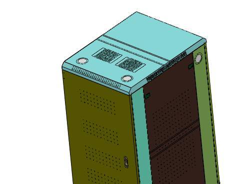弱电交换机网络监控机柜缩略图