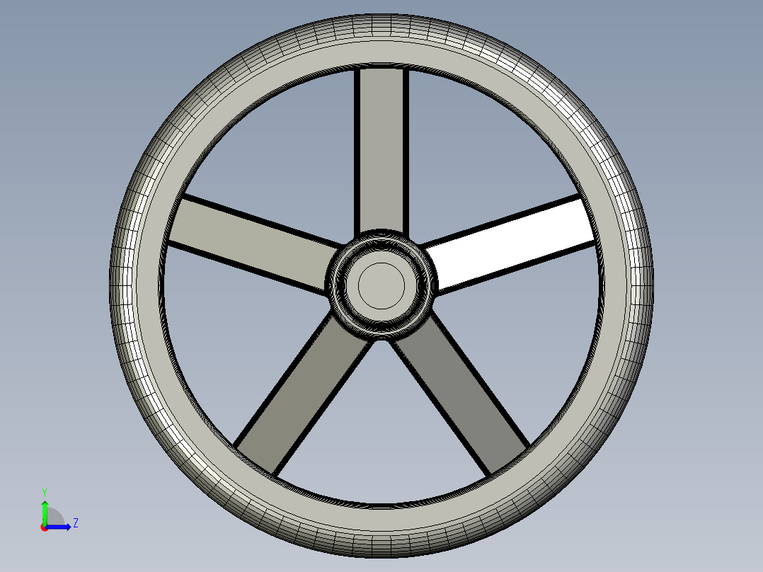 齿轮齿条转向机构左视图