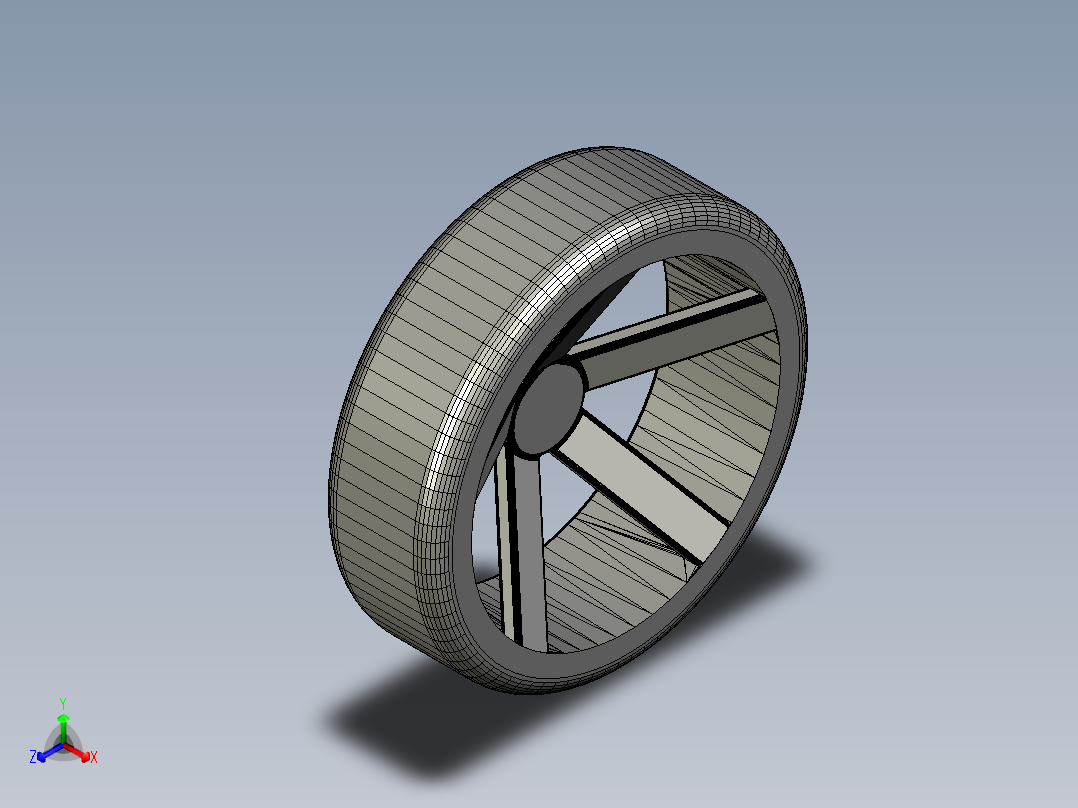 齿轮齿条转向机构正等轴测图