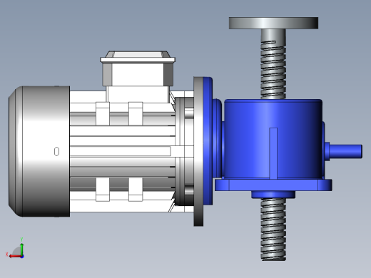 涡轮蜗杆升降器组件355981==40后视缩略图