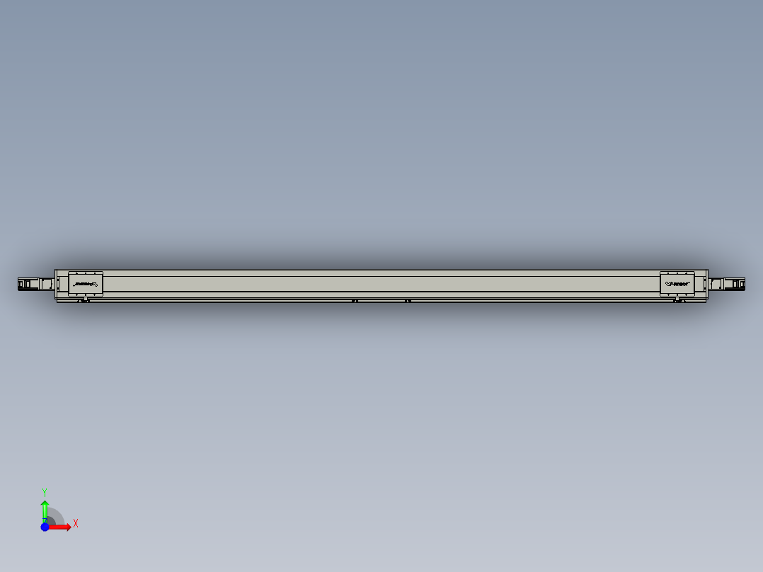 威洛博双电机滑台-VC14D2-S1250-BC-P40-C6前视图