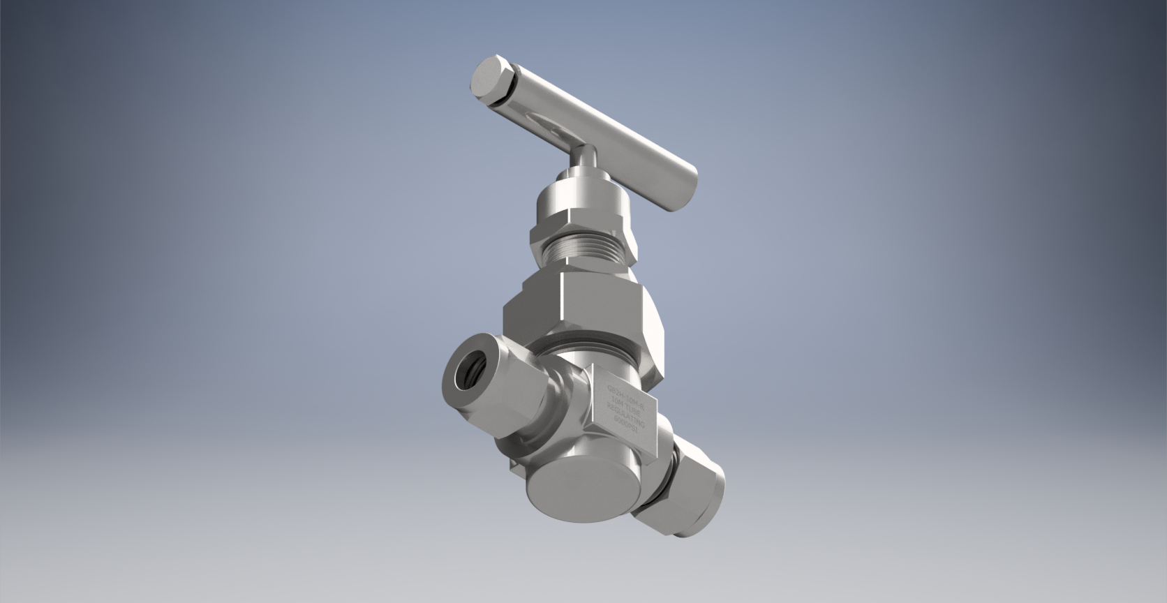 不锈钢严酷应用活接头阀盖针阀，GB系列，调节杆