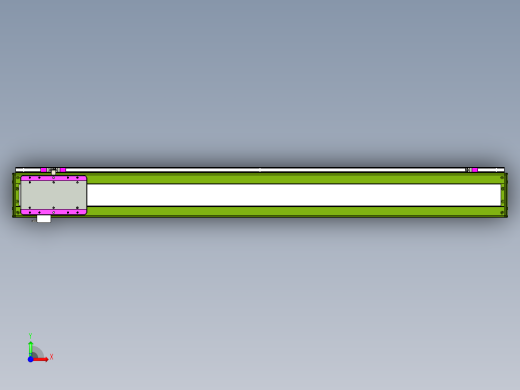 威洛博LC系列3d模型模组LC14S2Y-S1300前视缩略图