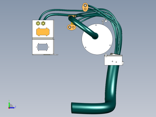 ABB全系列机器人3-3D模型 (121)左视缩略图