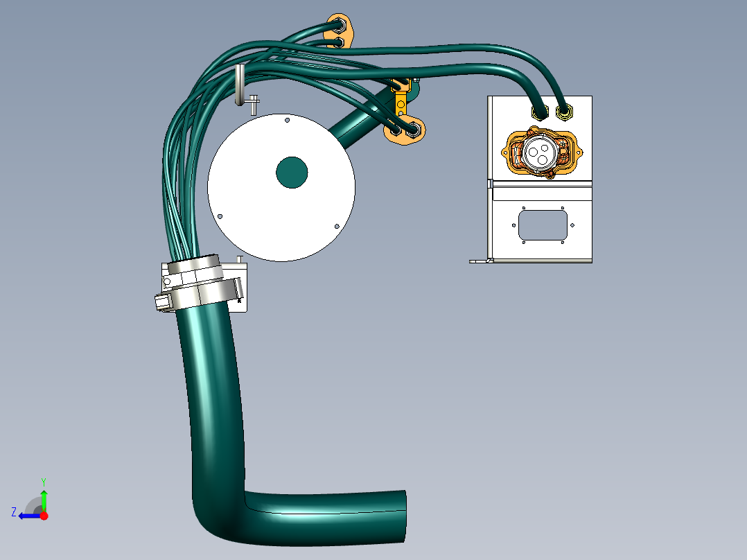 ABB全系列机器人3-3D模型 (121)右视图
