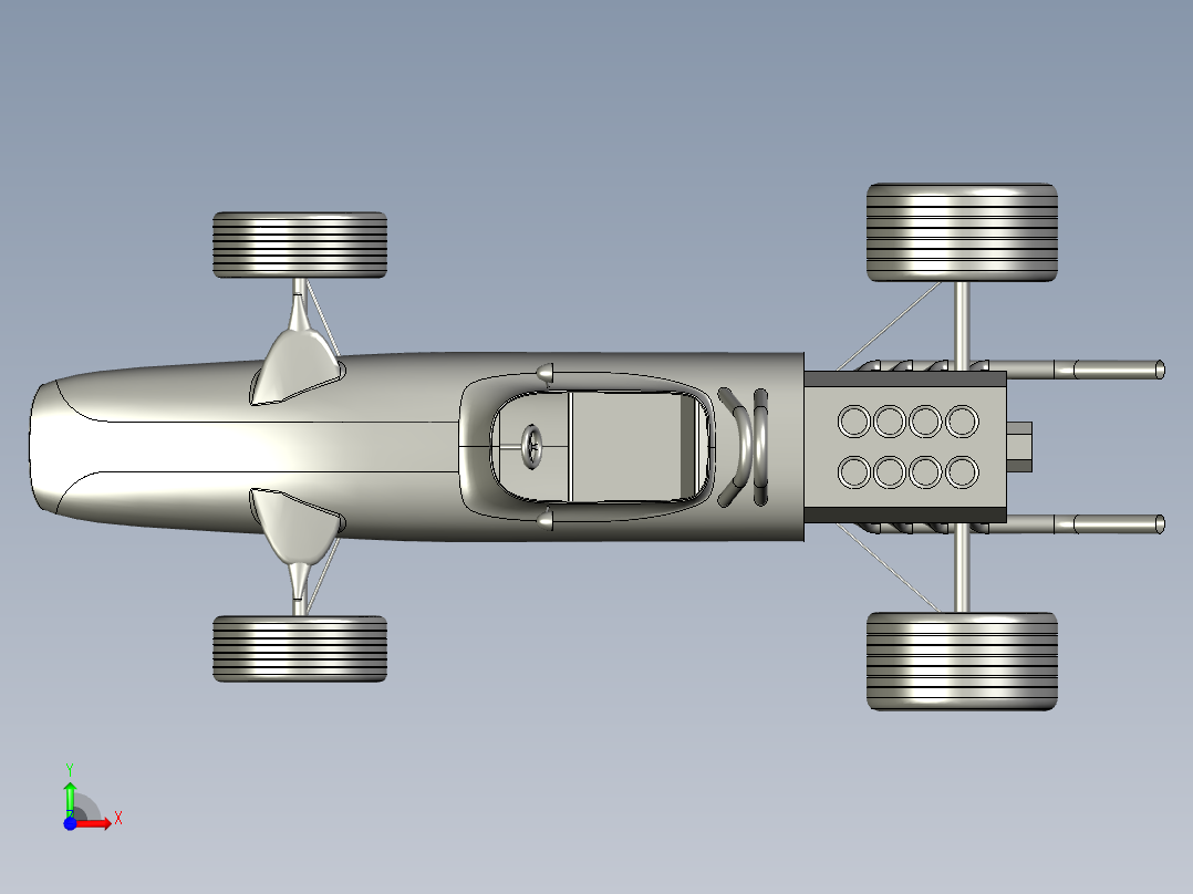 赛车 (11)前视图