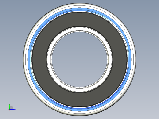 轭轴承左视缩略图