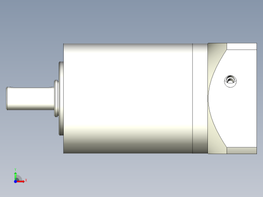 直齿PLE120-L3-LC 22-110-145-M8.stp前视缩略图
