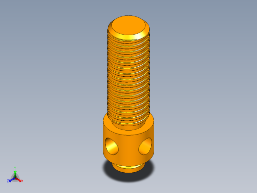 千斤顶正等轴测缩略图