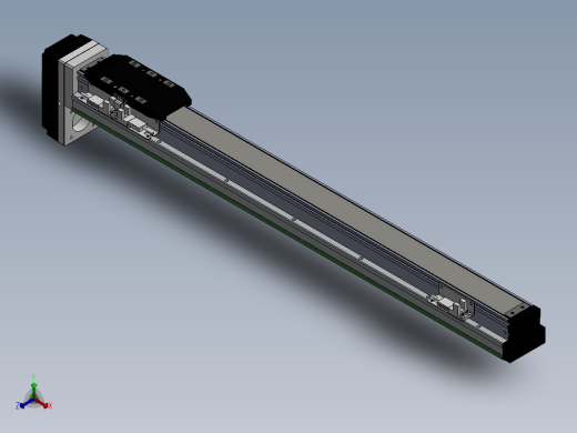 电动滑台模组SDH50下连模组（配台达电机）