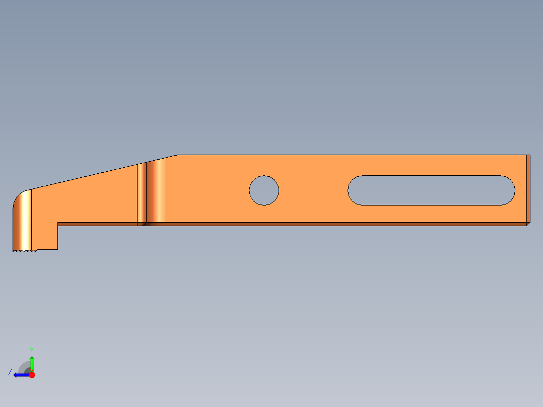 R4-笔记本CNC工装夹具三维模型CNC1-YAZHUA-1207右视图