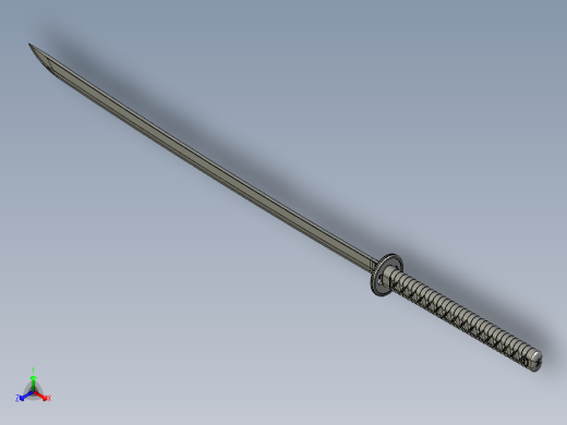 剑、宝剑(191)正等轴测缩略图