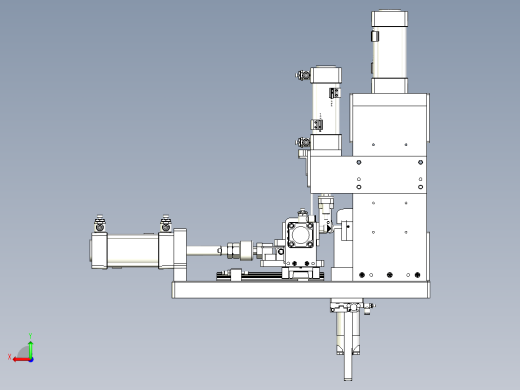 塑料出水口冲切工装设计后视缩略图
