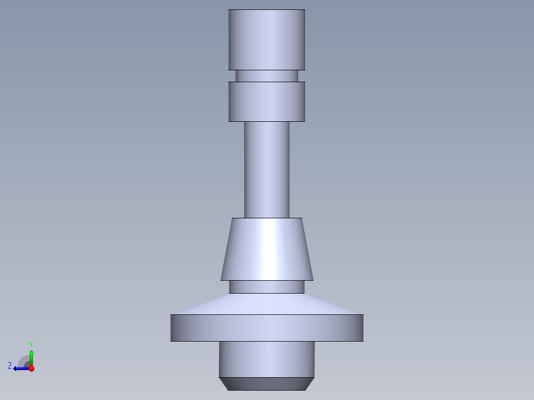 订制活塞杆右视图