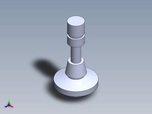 订制活塞杆正等轴测缩略图