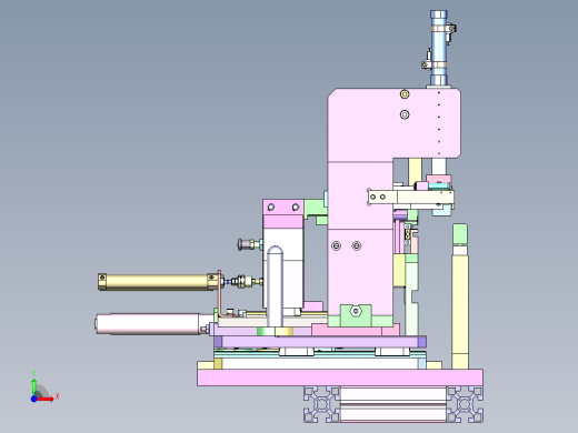 JZ-930 家电插头铜片自动压接机前视缩略图