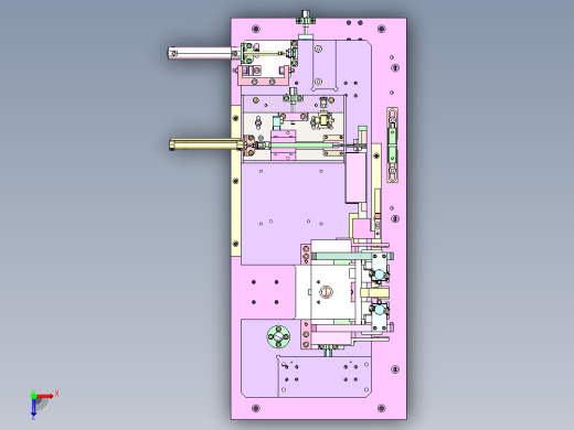 JZ-930 家电插头铜片自动压接机俯视缩略图