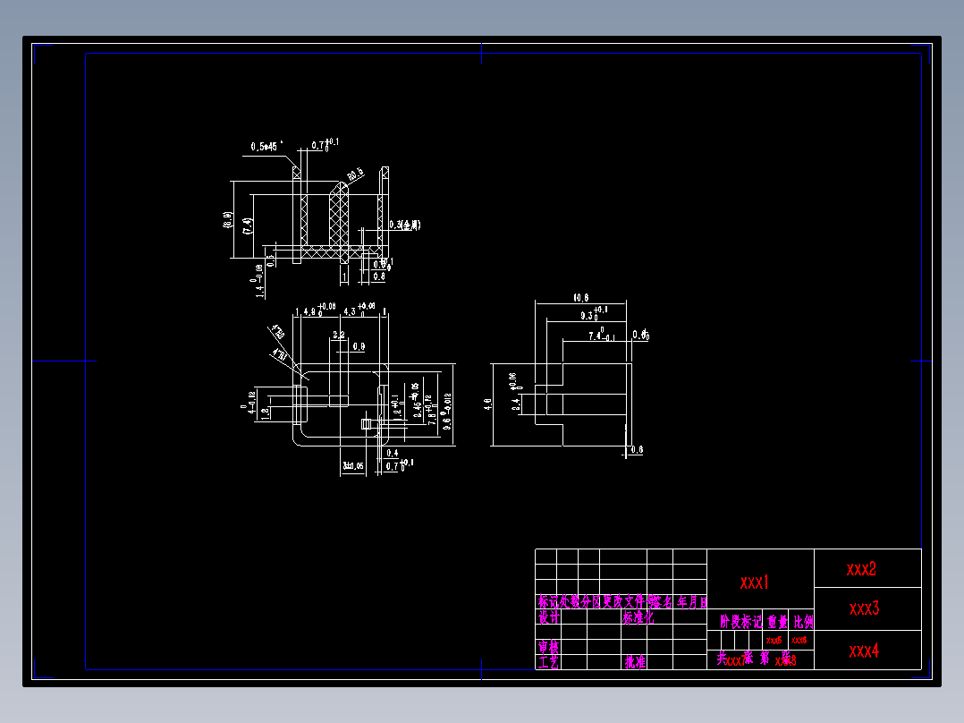 JX0916-底座注塑模(论文+DWG图纸)