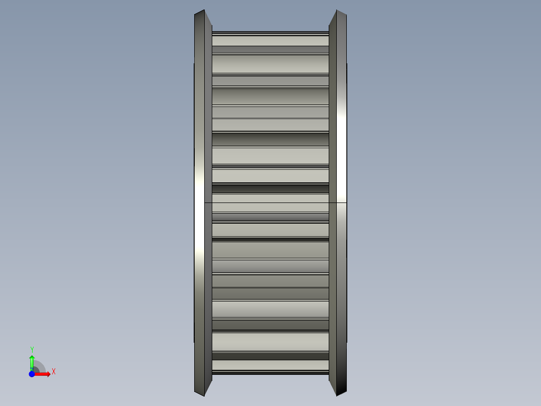 同步带轮PTPA20P8M150-A-H12前视图