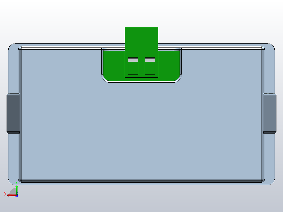 4-20mA 信号发生器后视图