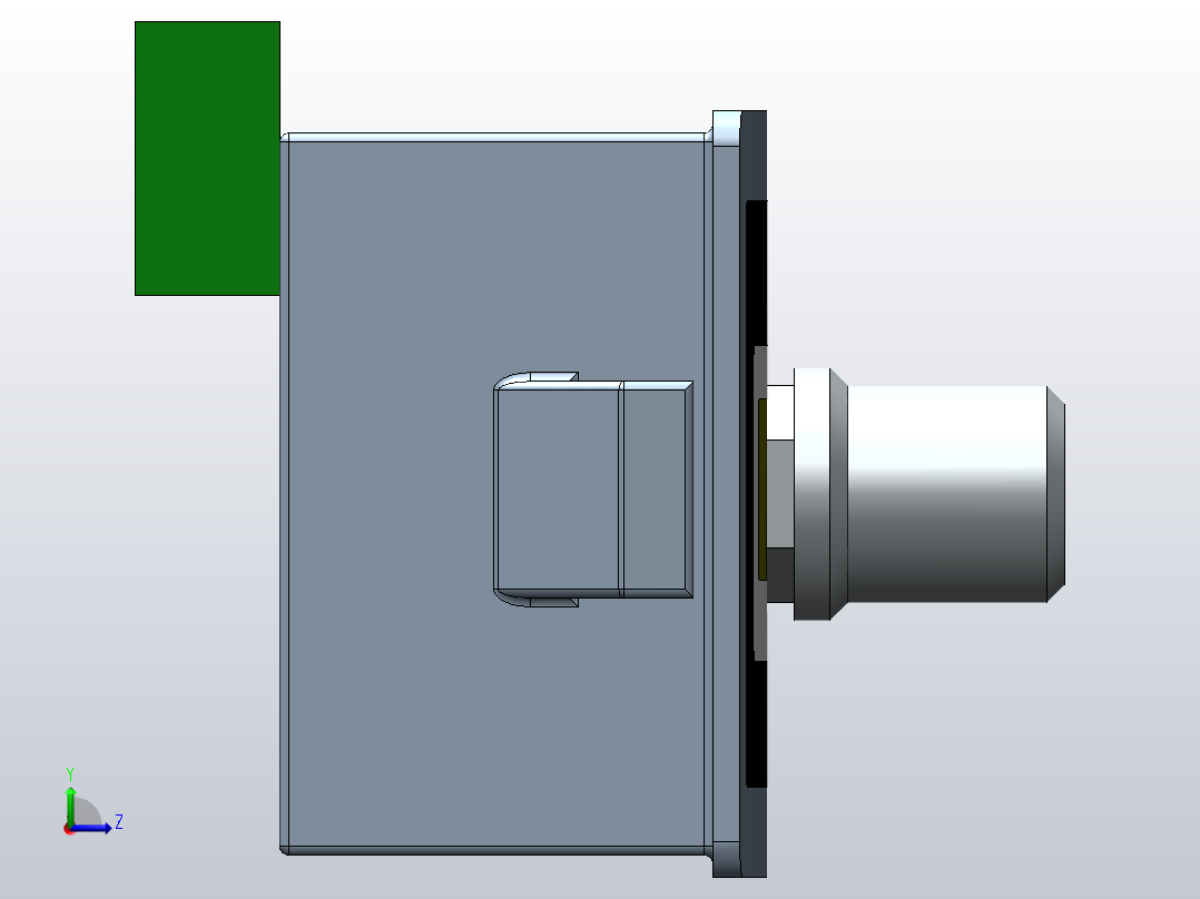4-20mA 信号发生器左视图