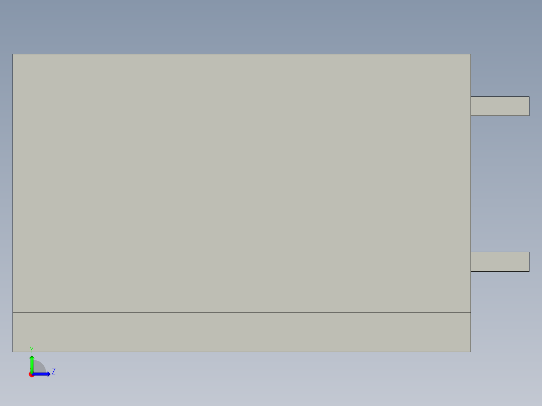 000磁力扣C-MGCE1-y左视图