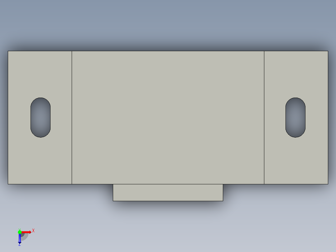000磁力扣C-MGCE1-y俯视图