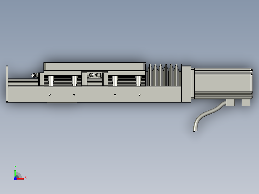 YBD0006纠偏组件前视图