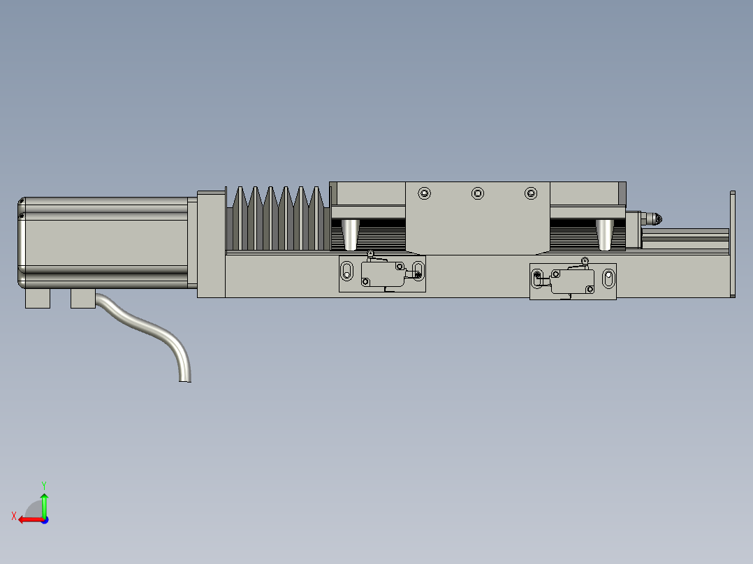 YBD0006纠偏组件后视图