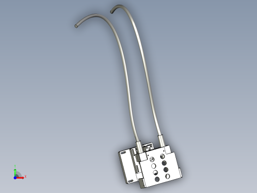 2018SOLIDWORKS0600Z烤尼龙丝机构前视缩略图