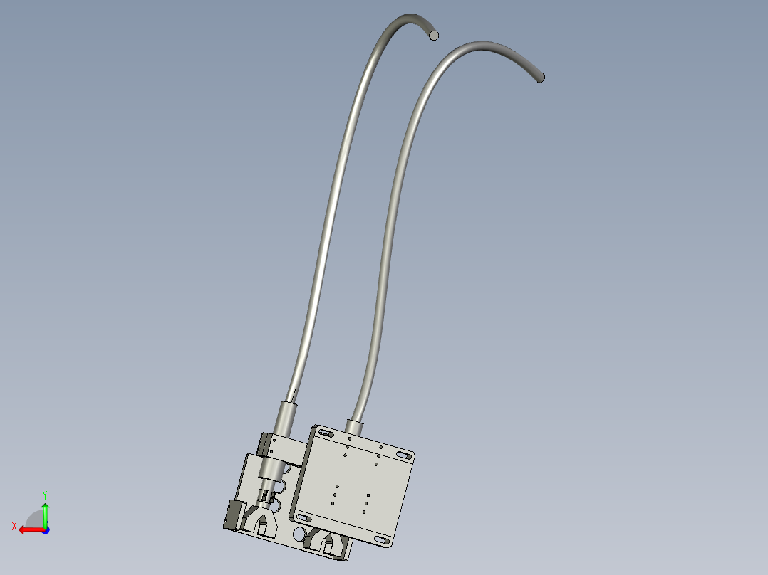 2018SOLIDWORKS0600Z烤尼龙丝机构后视图