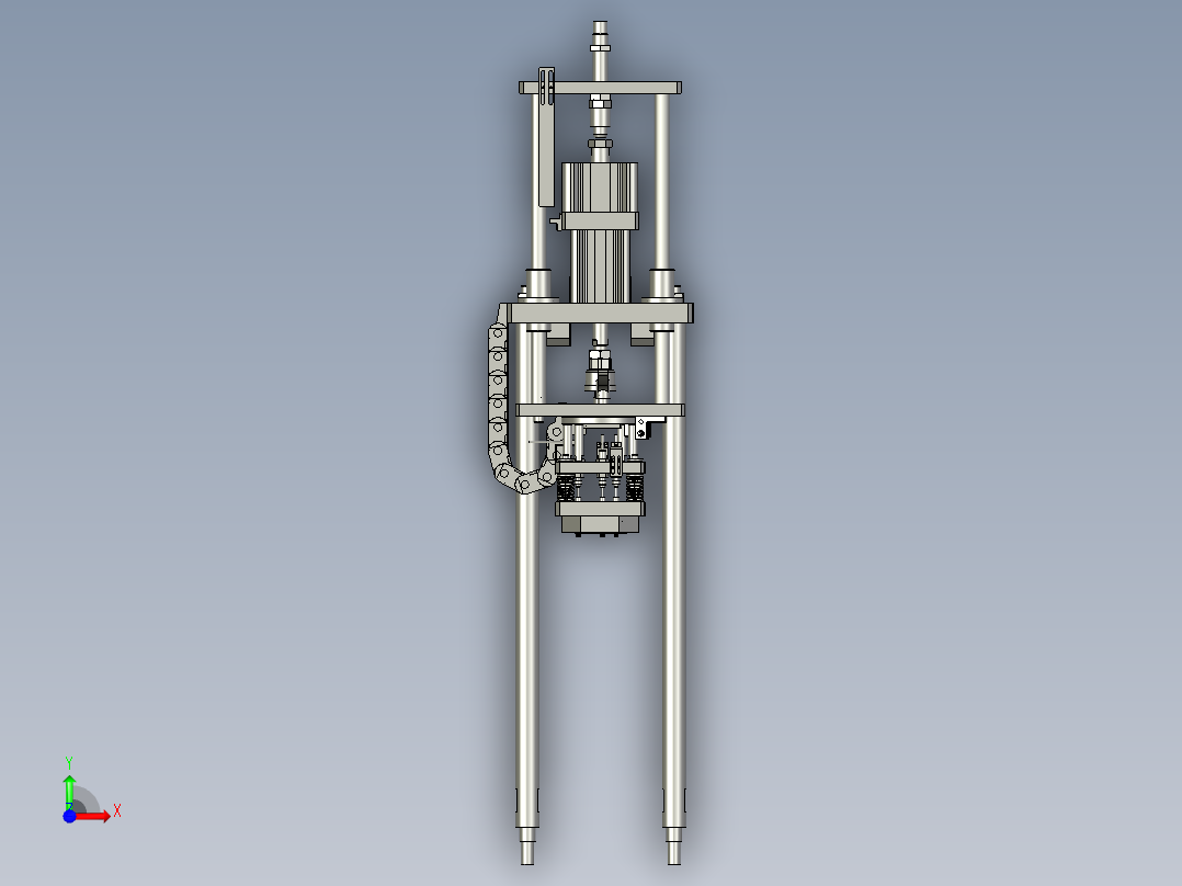SYSB-NX1832-09上盖铆压组件前视图