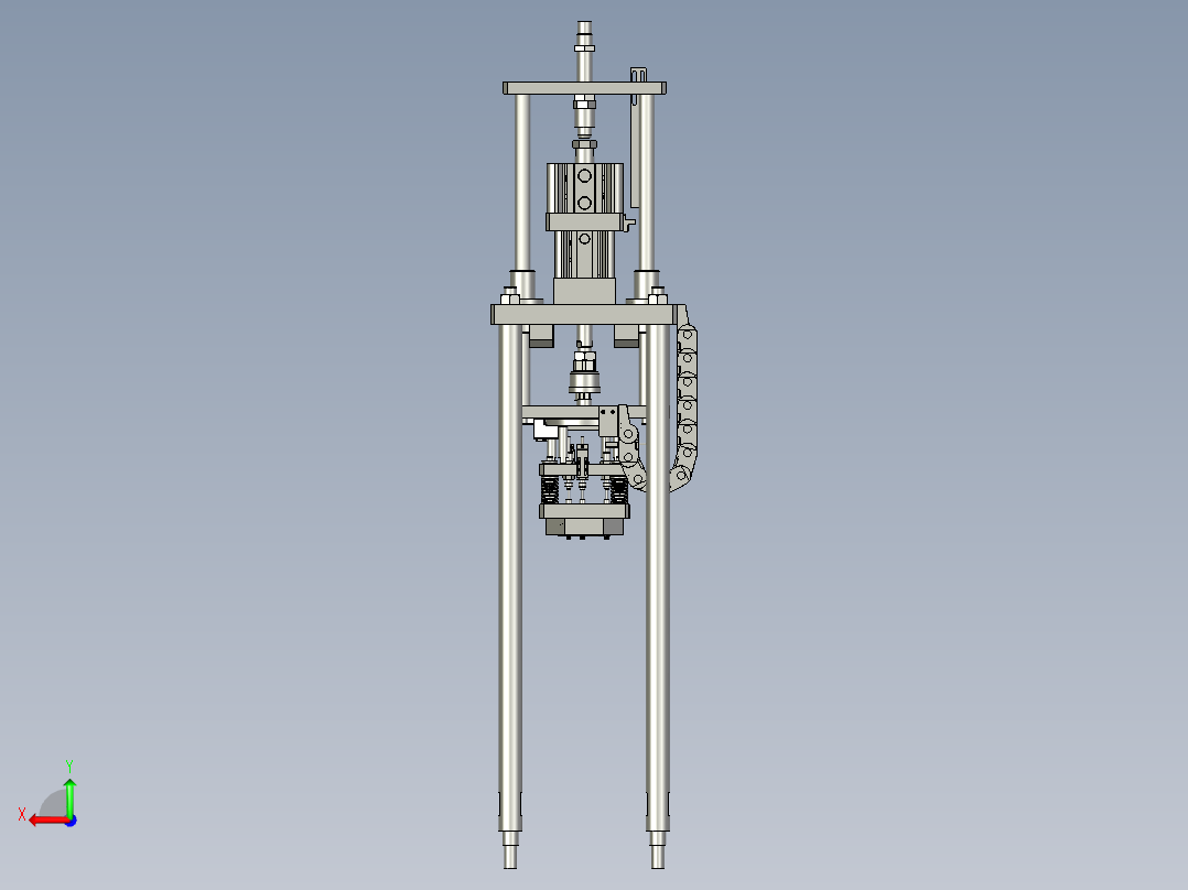 SYSB-NX1832-09上盖铆压组件后视图