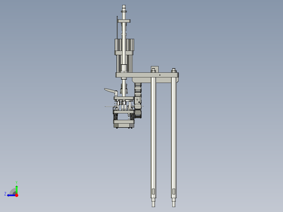 SYSB-NX1832-09上盖铆压组件右视图