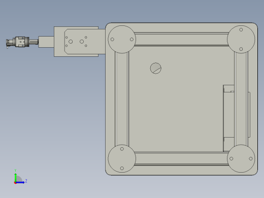 BBBB-正负极片分料组件左视缩略图