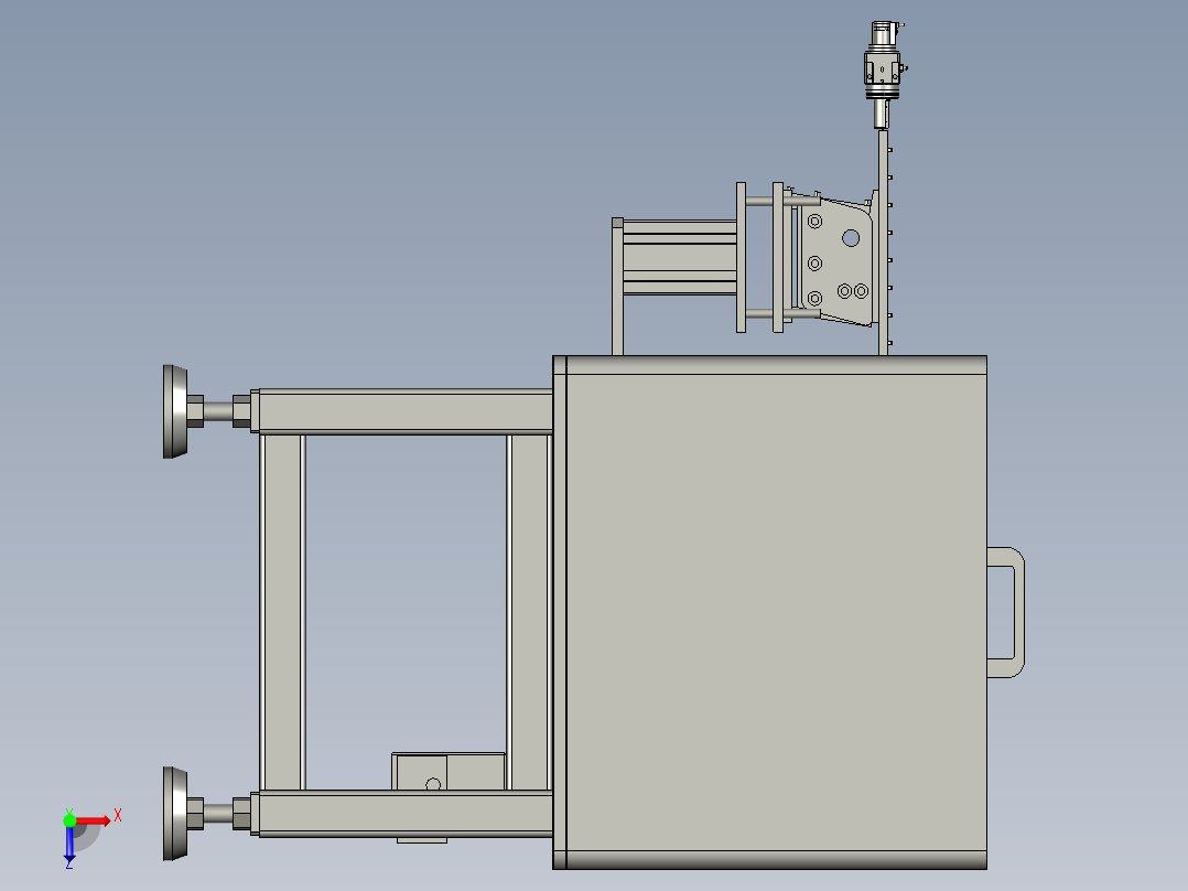 BBBB-正负极片分料组件俯视图