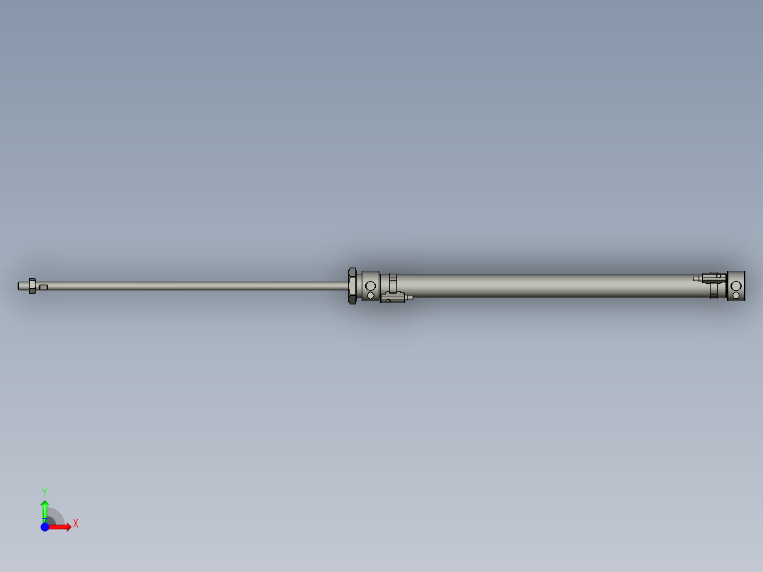 MAC20x275SU_0_+_CS1-M-2亚德客-不锈钢迷你气缸前视图