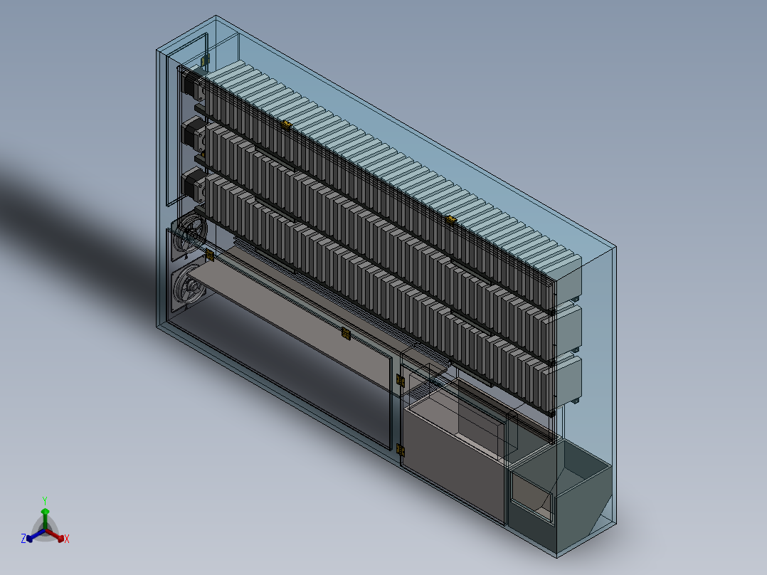 A0004057-售货机出售平板电脑正等轴测图