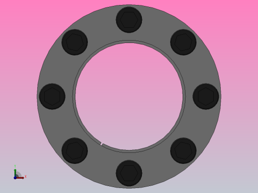 R22型胀紧联接套_R22-55-94前视缩略图