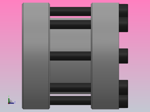 R22型胀紧联接套_R22-55-94左视缩略图