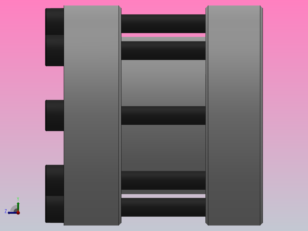 R22型胀紧联接套_R22-55-94右视图