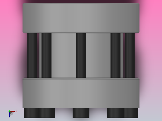 R22型胀紧联接套_R22-55-94俯视缩略图