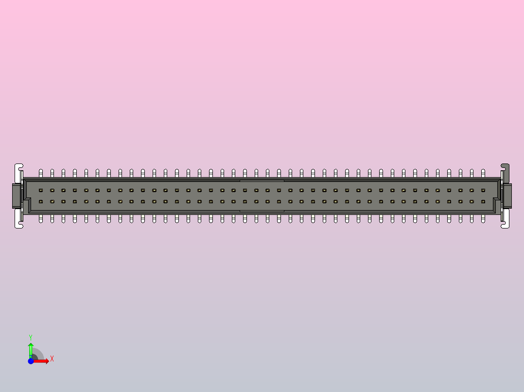 ept连接器- One27公9.05毫米中厚前视图